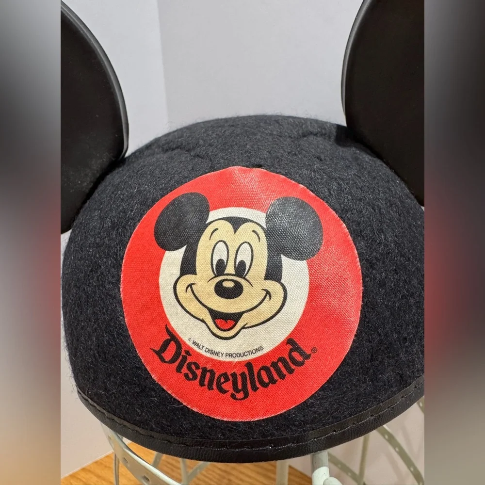 Disney vintage Mickey Mouse Ears Hat child size with name David embroidered